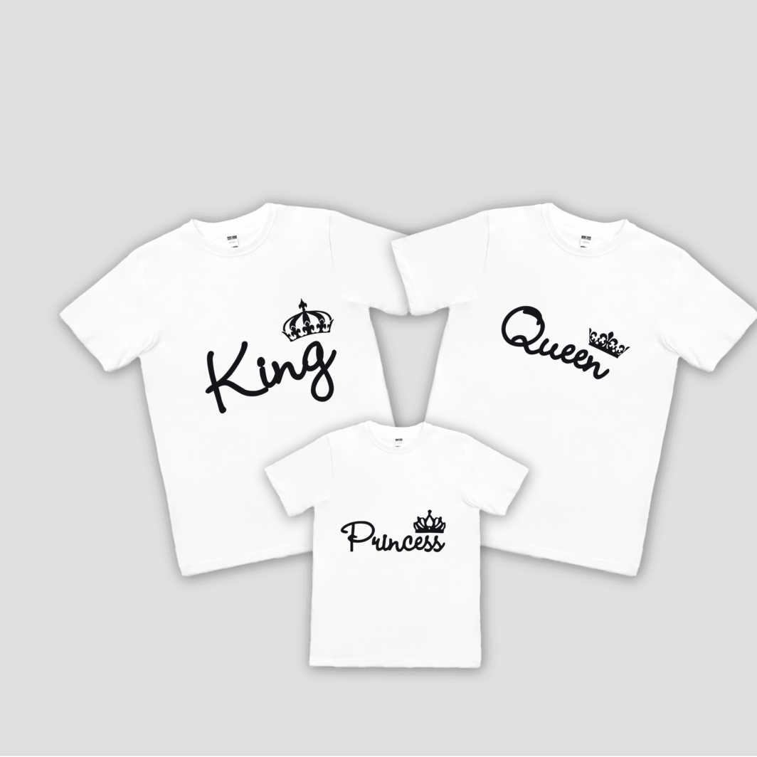 Set tricouri familie - monarchy family