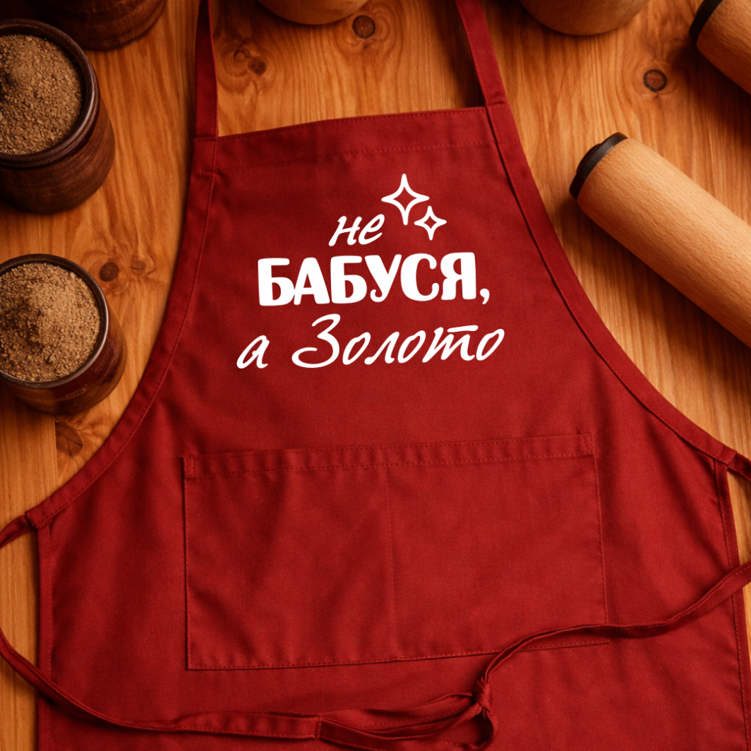 Șorț - бабуся золото